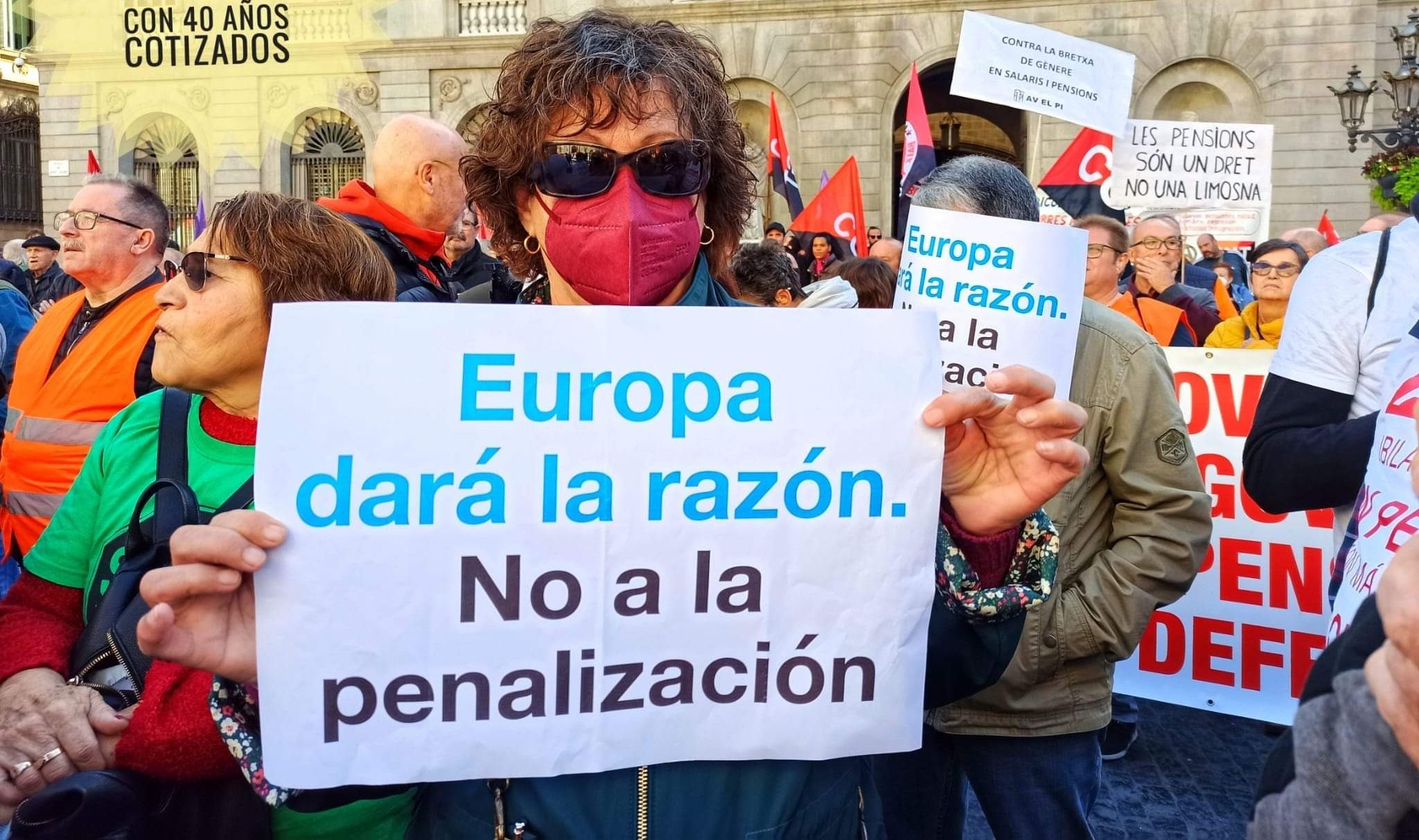 ASJUBI40 se reunirá en Bruselas con parlamentarios para pedir el fin del recorte de pensiones