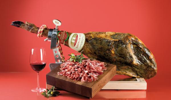 JAMON IBERICO DE BELLOTA DENOMINACION DE ORIGEN EXTREMADURA DEHESA BARON DE LEY ENTRECOW ESPAA 1393922216