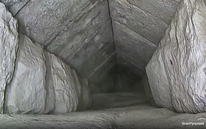 Descubren una cámara secreta en la gran pirámide de Keops. Foto: Europa Press Descubren una cámara secreta en la gran pirámide de Keops. Foto: Europa Press