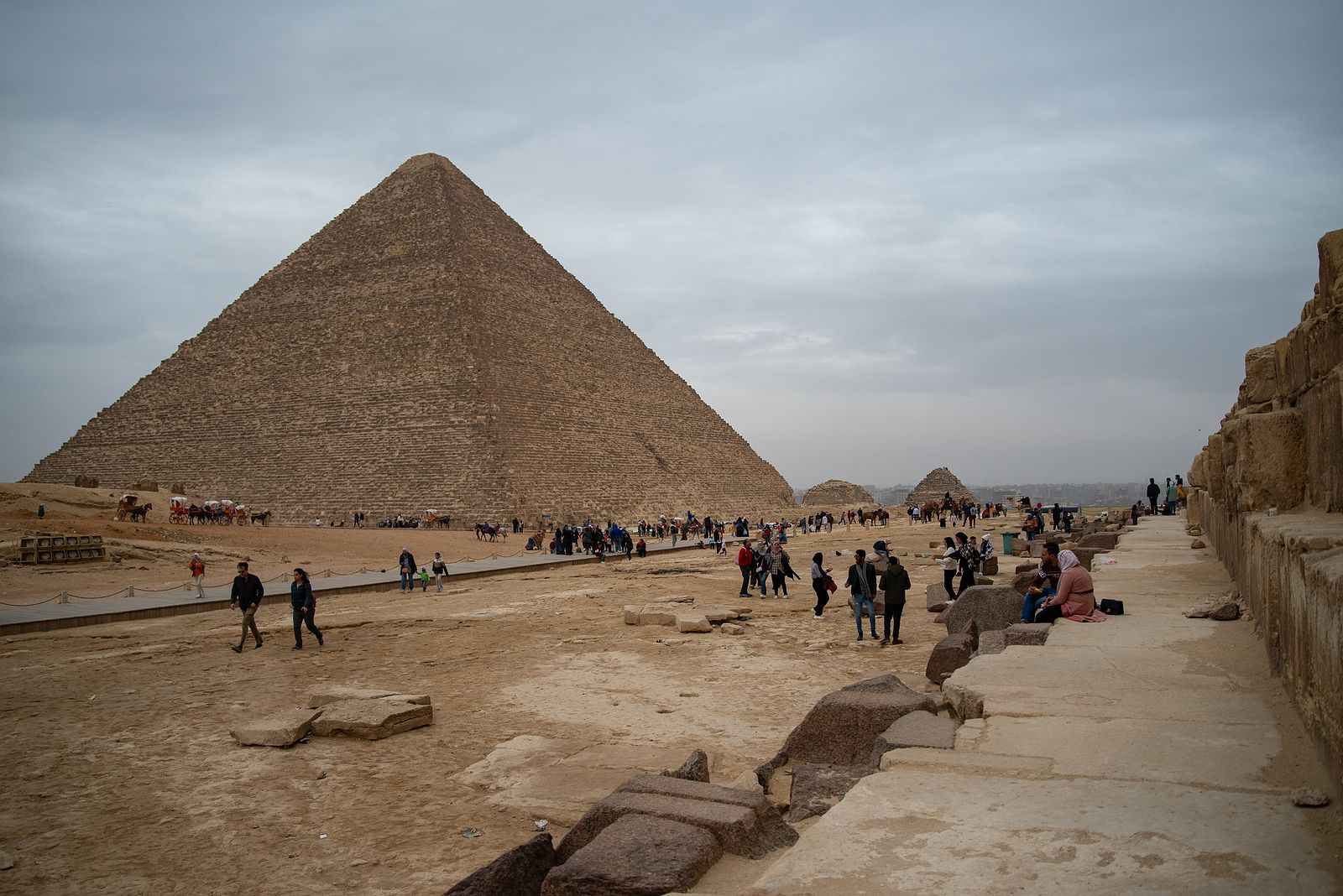 Descubren una cámara secreta en la gran pirámide de Keops. Foto: Bigstock