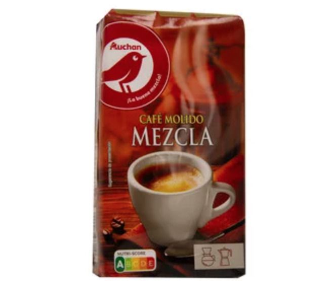 Auchan (Alcampo) café molido mezcla