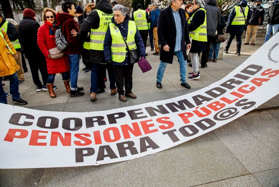 protesta pensionistas madrid