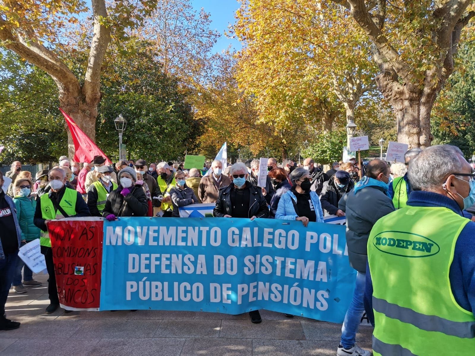 EuropaPress 4075701 protesta defensa pensiones santiago