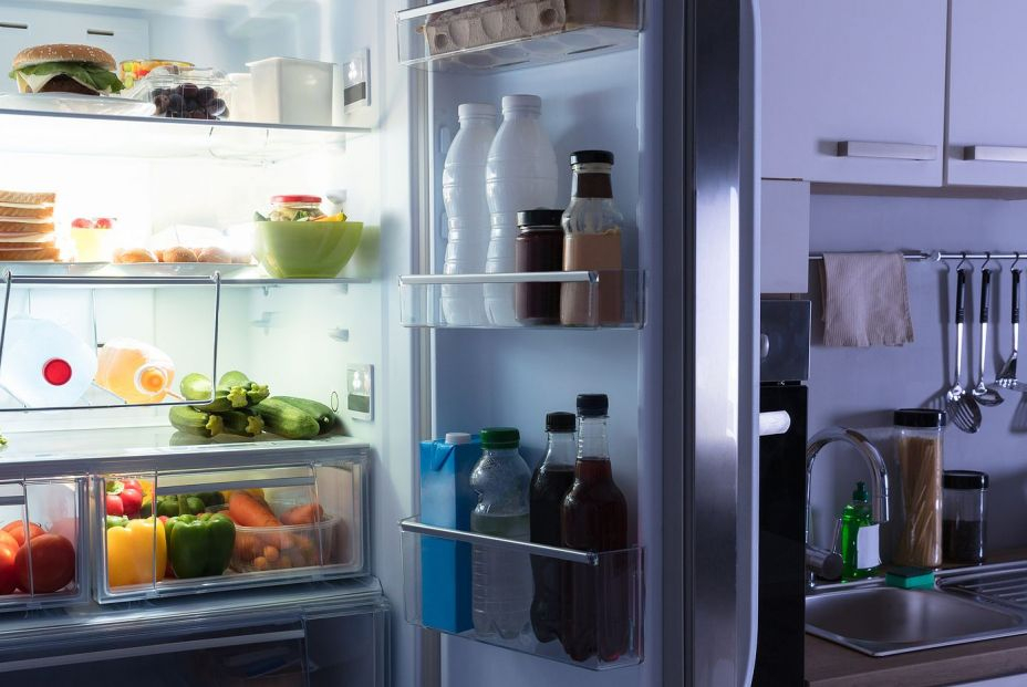 bigstock Open Fridge At Home Kitchen R 464827885