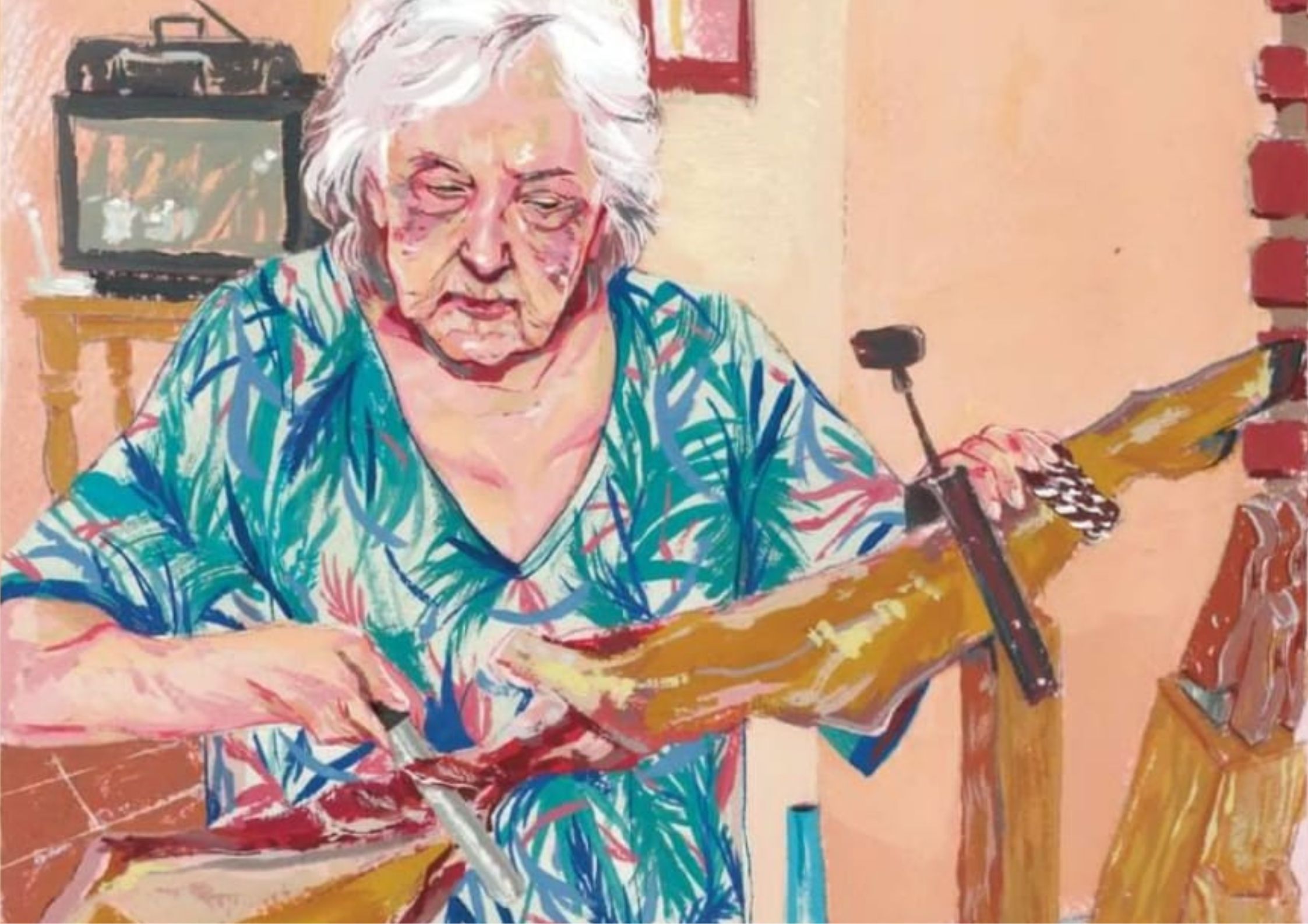 'Bien por la cocinera', el regalo de la ilustradora Inés Jimm a su abuela Pepi