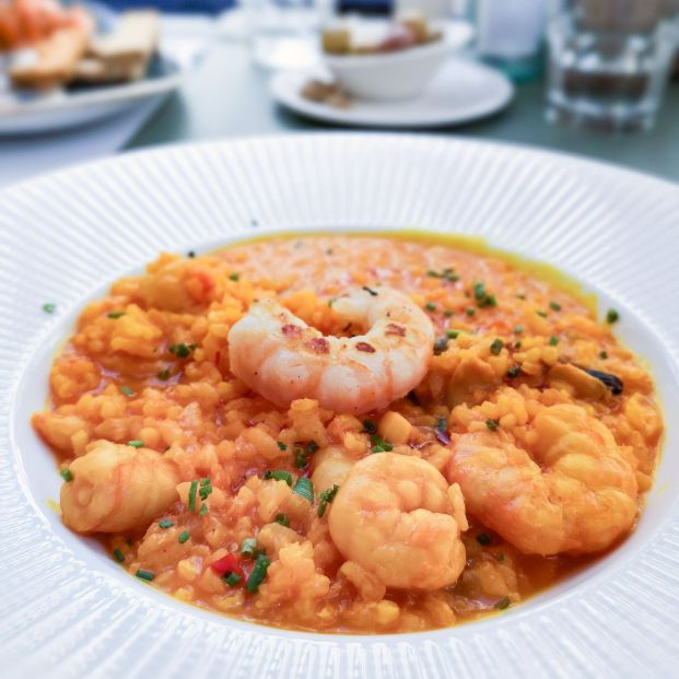 El menú infalible de Rafuel para el día del padre: meloso de gambas y, de postre, crema de San José