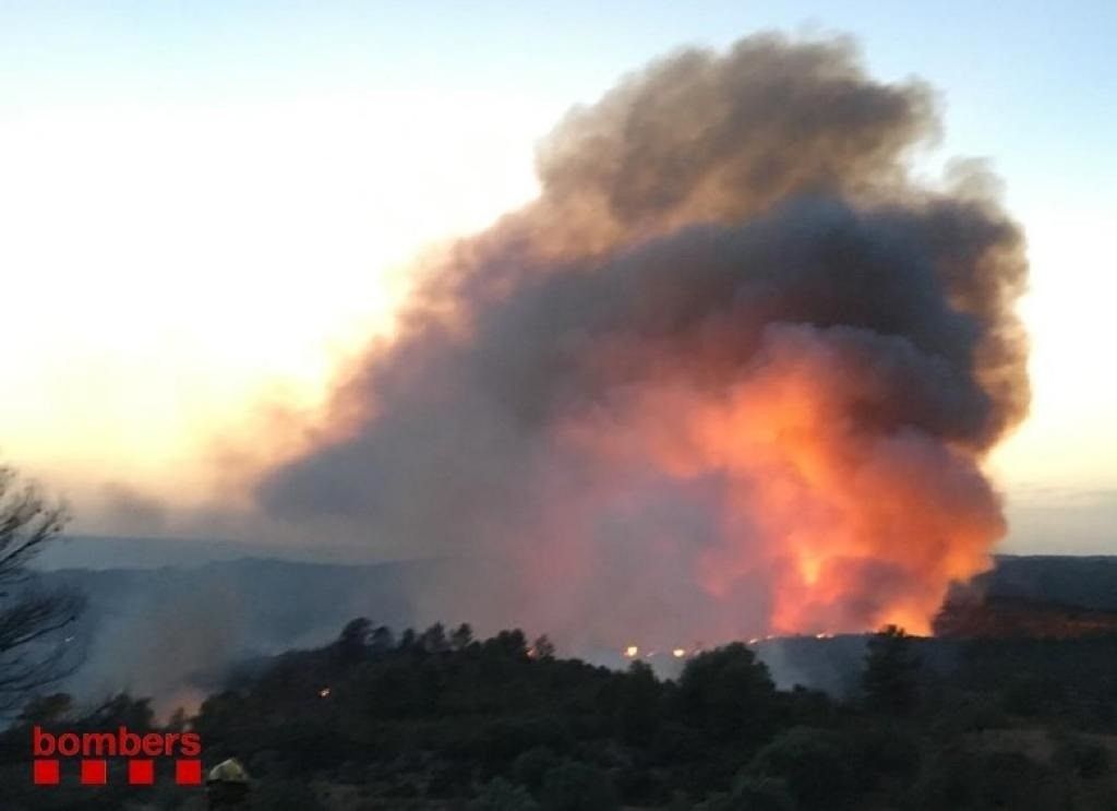 Incendio Cataluña