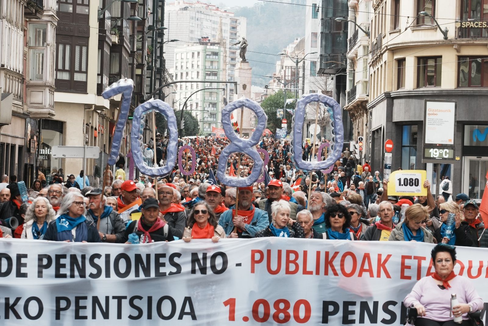 Los pensionistas vascos critican la 'reforma Escrivá' y avisan: "Seguiremos la lucha en las calles"