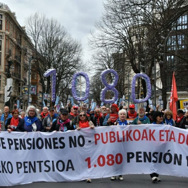MPEH: "Pensión mínima de 1.080 euros, ¡ya!"