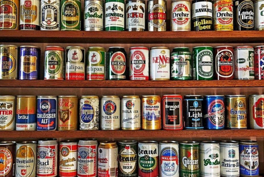 Latas de Cerveza