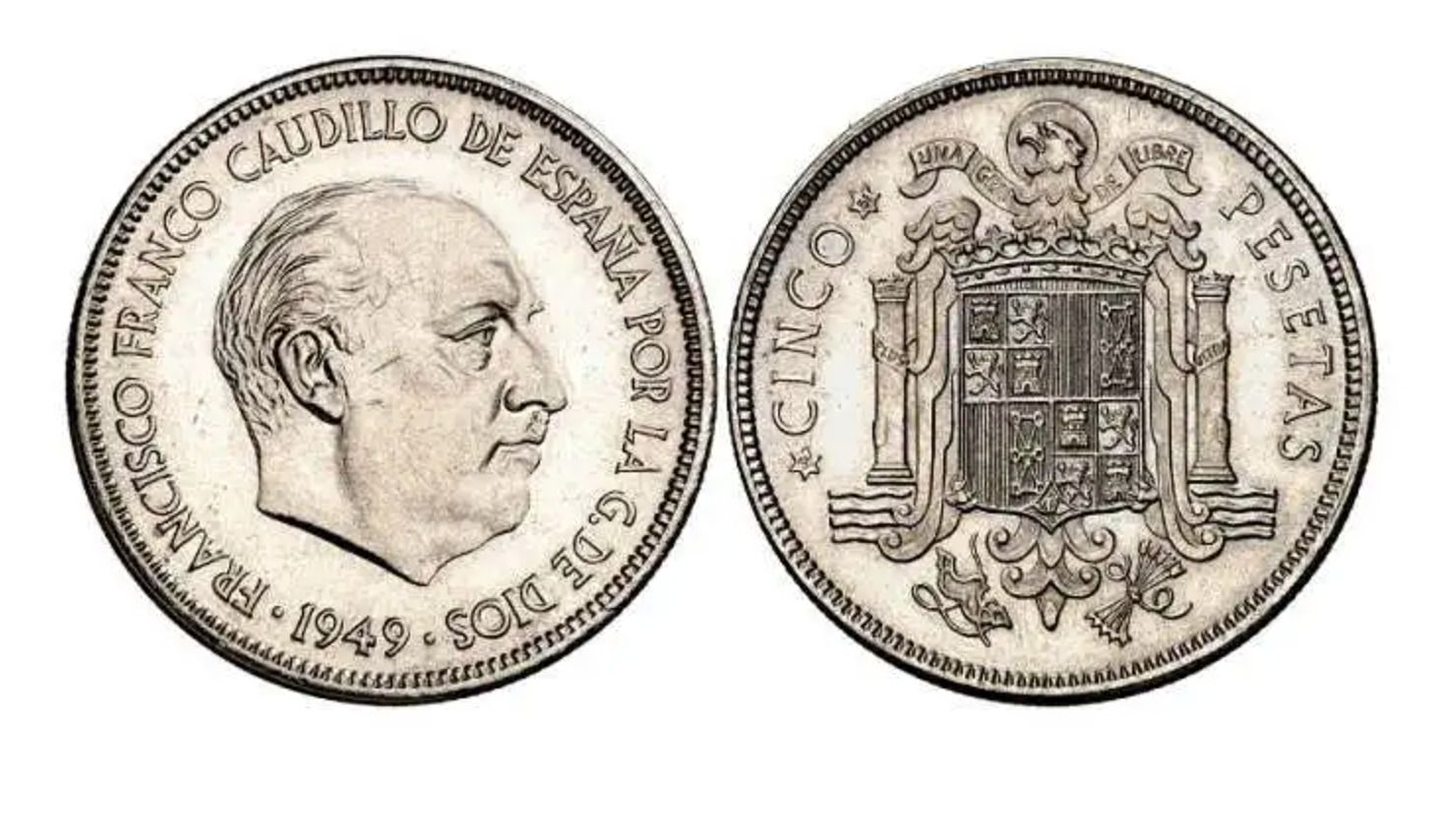 moenda 5 pesetas 1949