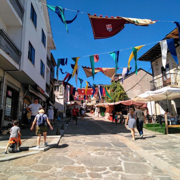 Mercado medieval en Puebla de Sanabria