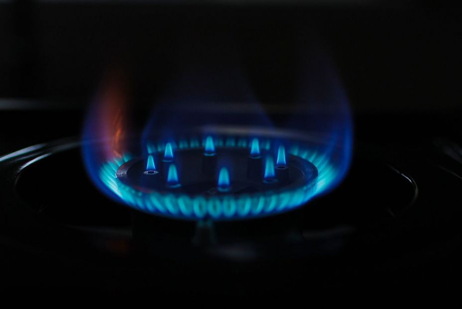 bigstock Natural Gas Blue Fire Flame On 466803047