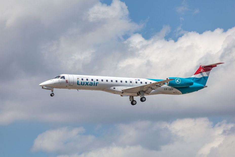 Avión de Luxair