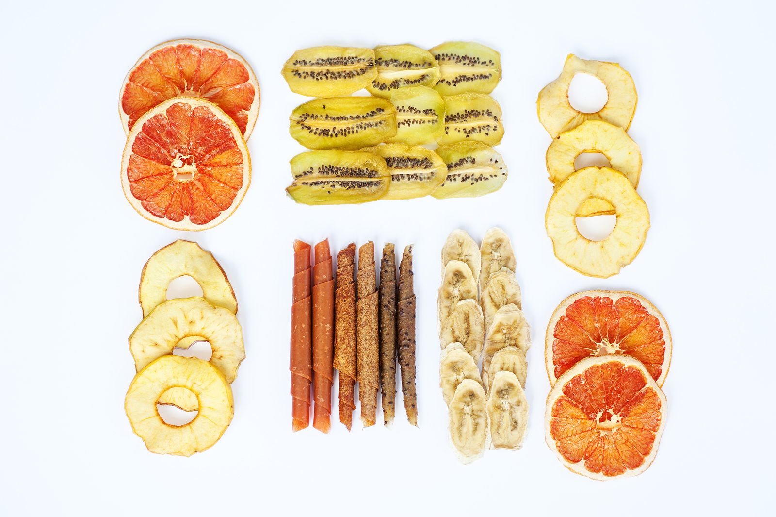 Fruta deshidratada y liofilizada: ¿en qué se diferencian?