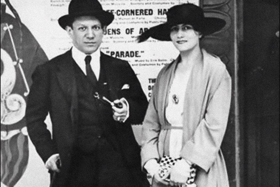 Pablo Picasso y Olga Khokhlova