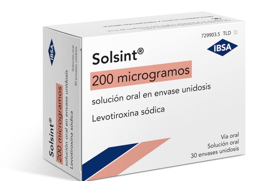 Sanidad retira seis lotes del tratamiento para la tiroides 'Solsint' por un defecto de calidad Sanidad retira seis lotes del tratamiento para la tiroides 'Solsint' por un defecto de calidad