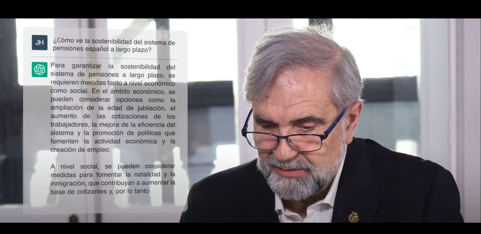 ¿Cuánto sabe la inteligencia artificial de las pensiones? Ponen a prueba a ChatGPT