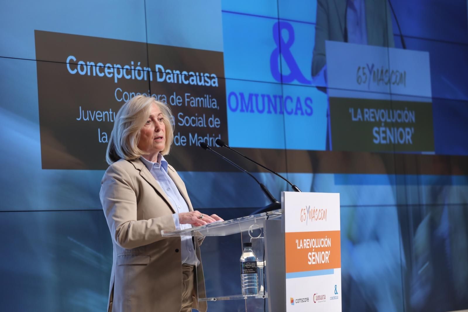 Concepción Dancausa: "La soledad no deseada representa un empobrecimiento social y económico"