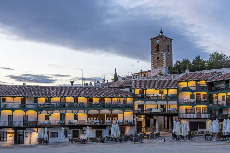 bigstock Sunset In The Main Square Of T 338032549