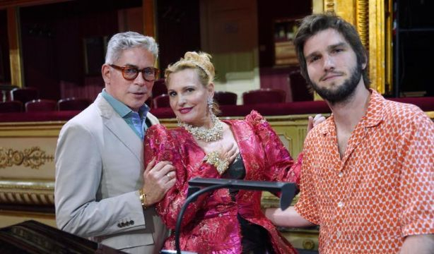Boris Izaguirre, Ainhoa Arteta y Lucas Vidal