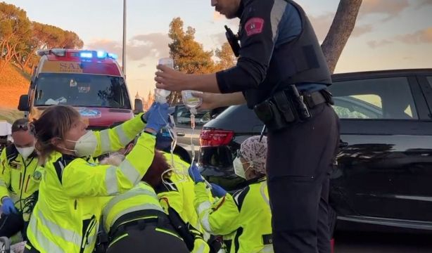 Muy grave un niño de 8 años al ser atropellado por una moto