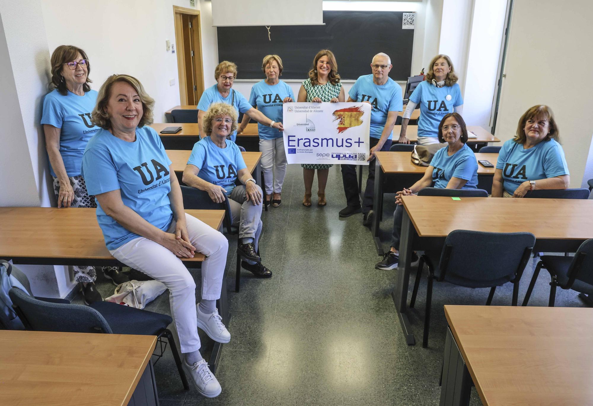 Diez universitarias sénior de Alicante viajarán de Erasmus a Islandia y Polonia
