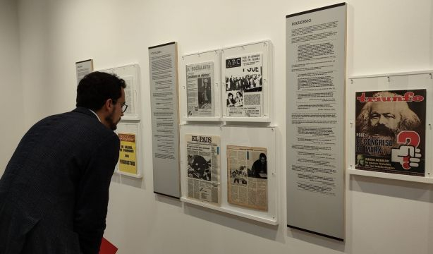 La exposición en Salamanca que pone en relieve el valor de la palabra durante la Transición