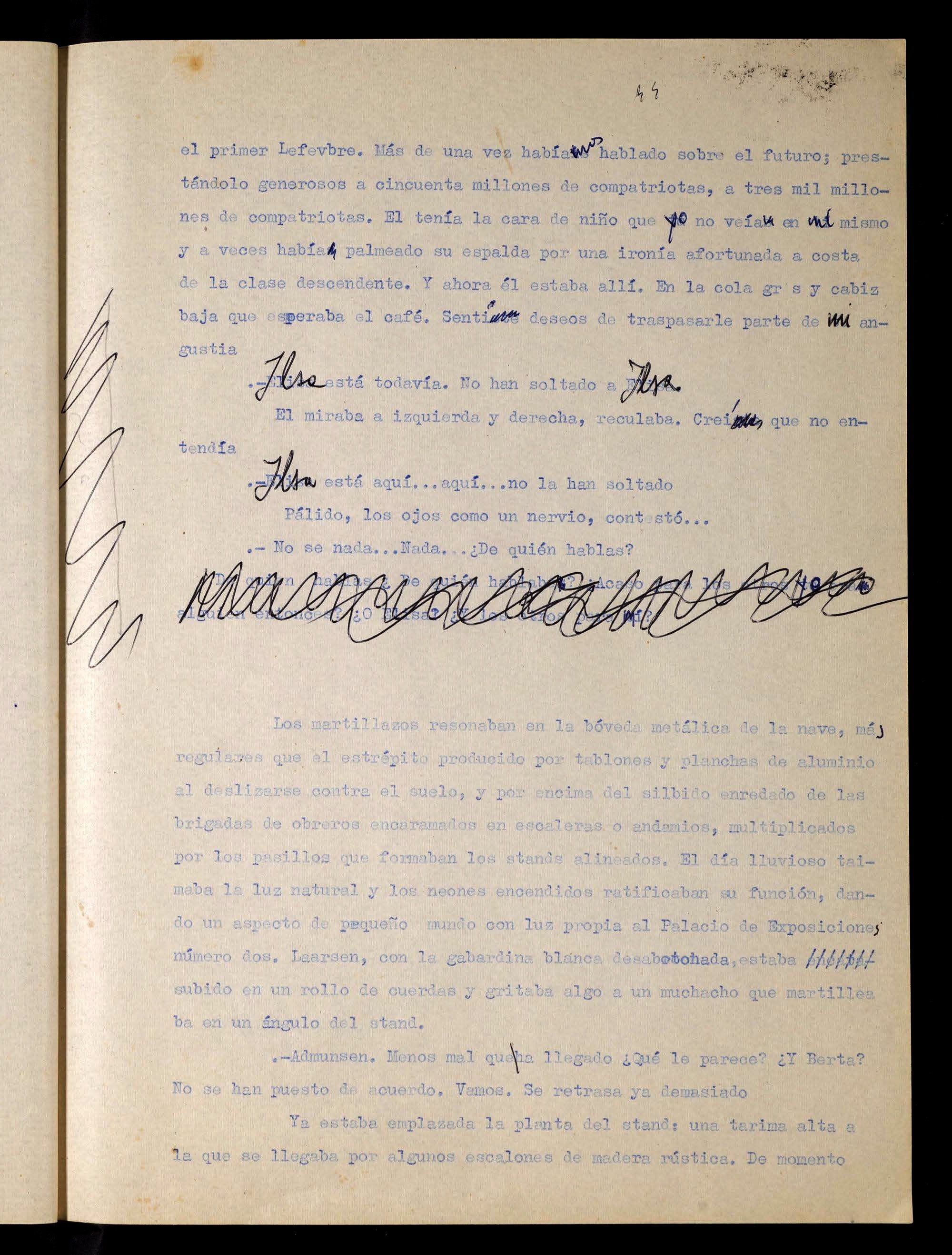 Manuscrito hallado de Vázquez Montalbán