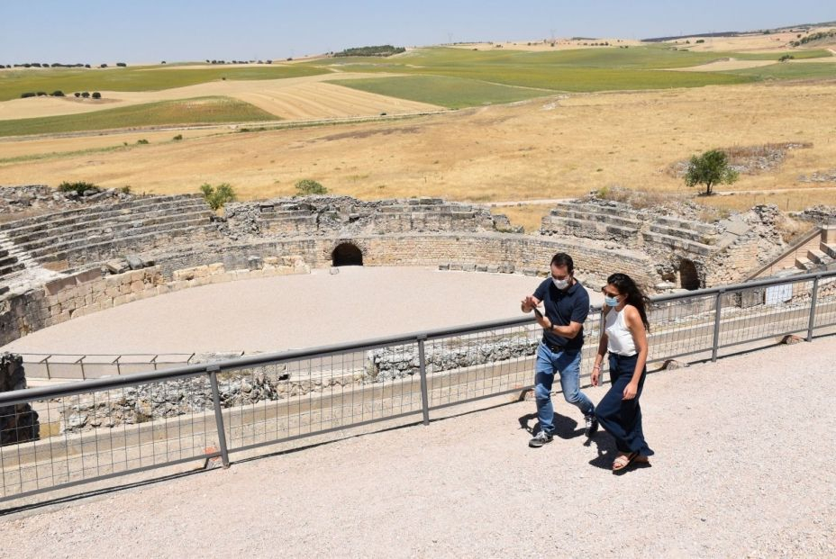 Visitantes en Segóbriga