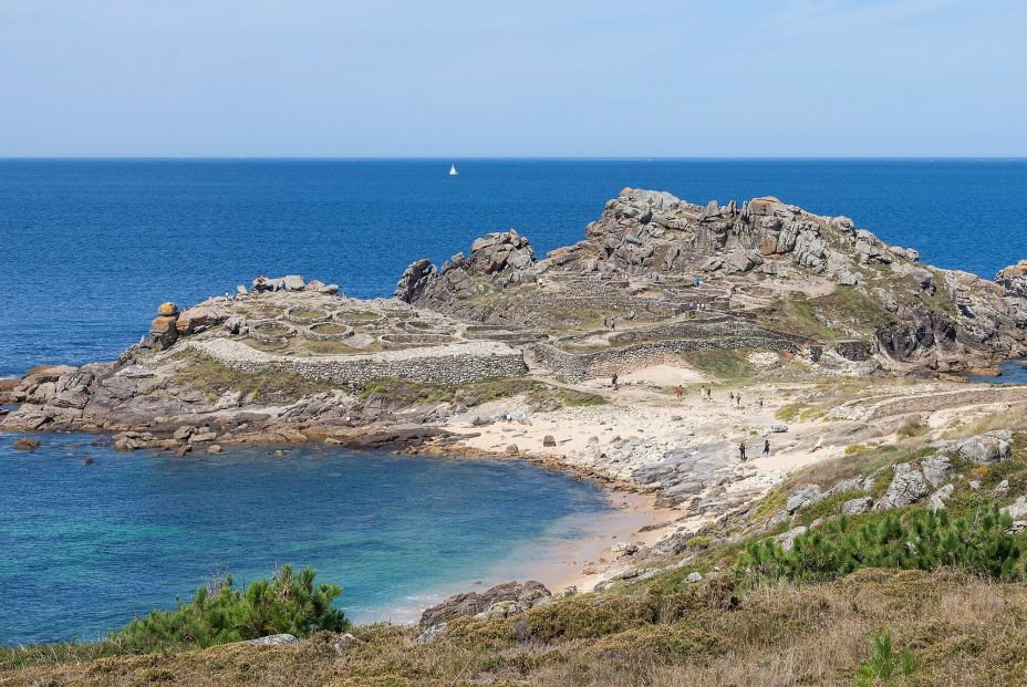 Wikipedia Baroña. Castro de Baroña. Porto do Son 2