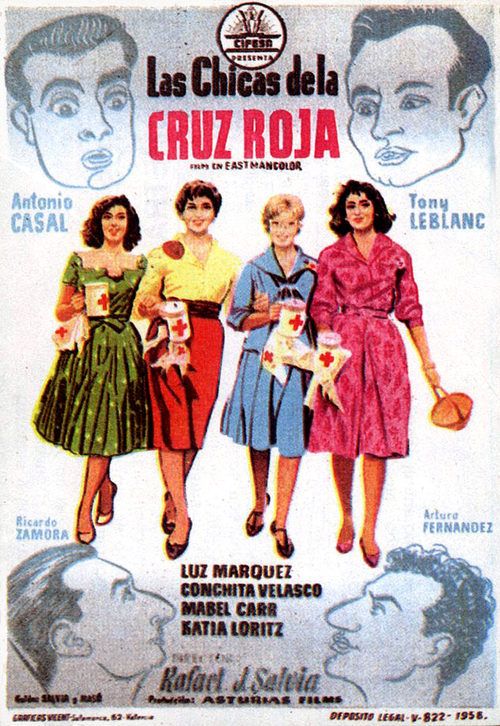 Las chicas de la Cruz Roja.