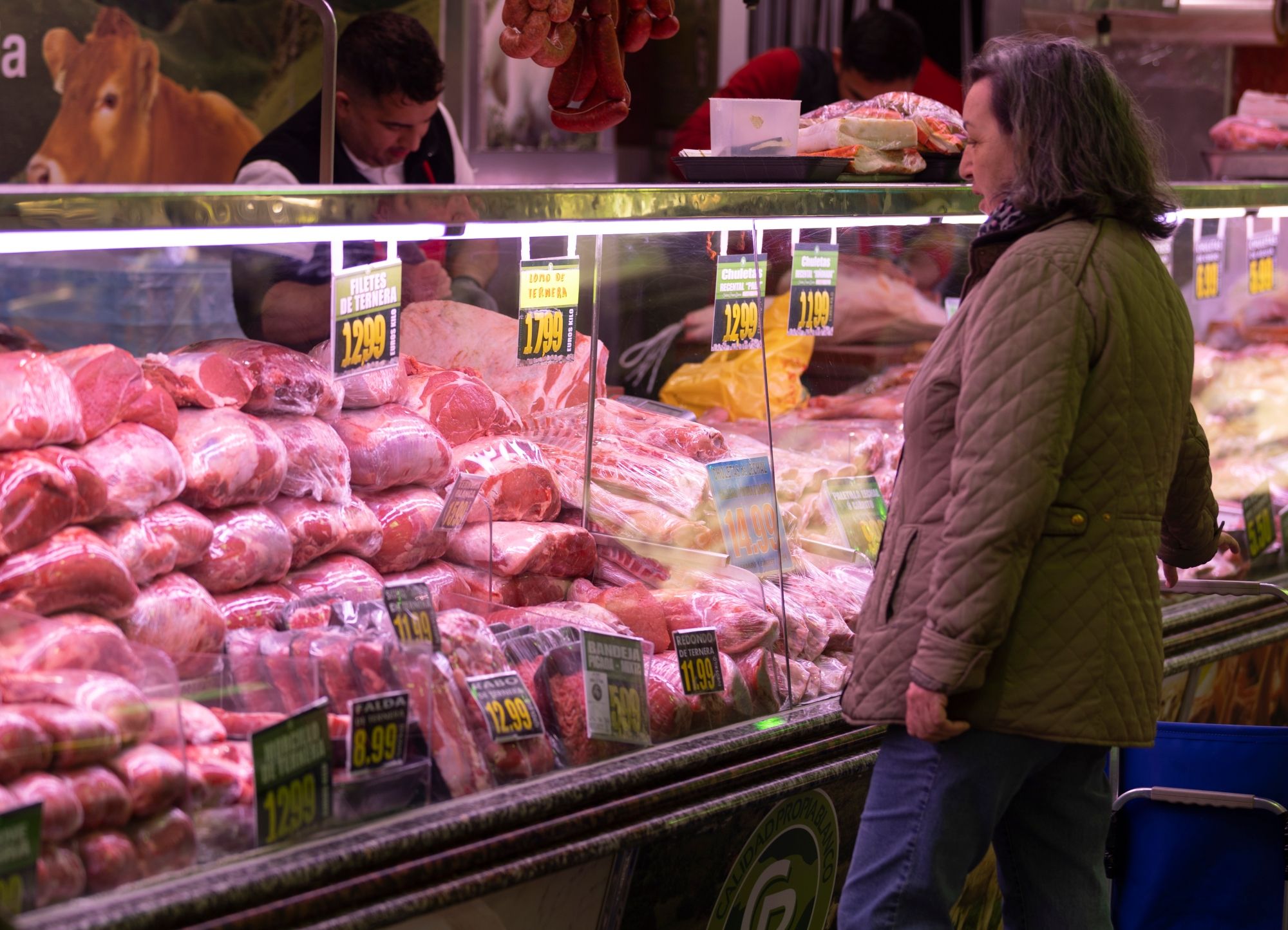 El IPC baja al 3,2% en noviembre y el precio de los alimentos modera su crecimiento al 9%