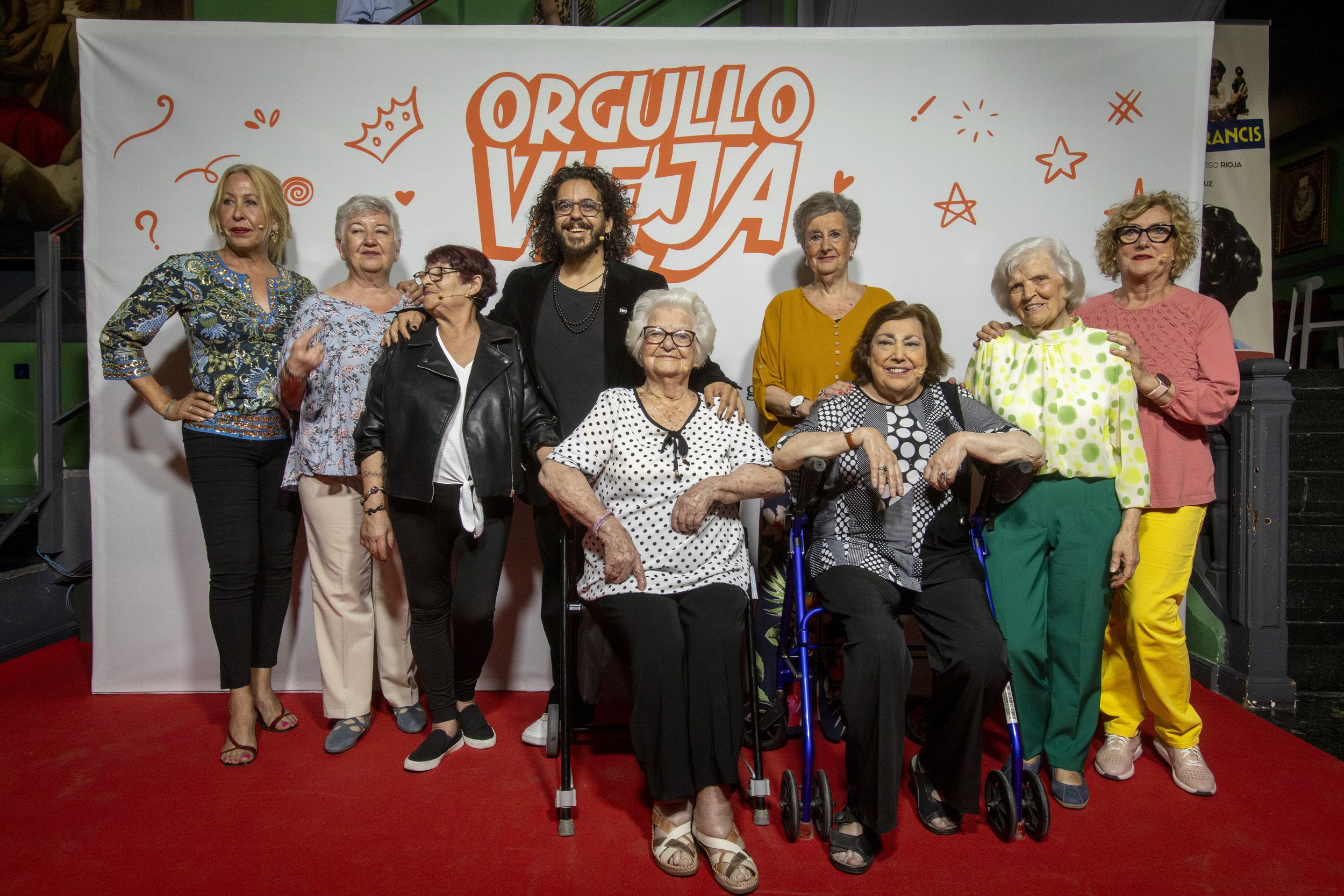 'Orgullo Vieja' llega a Madrid reivindicando con mucho humor que la edad es solo una actitud. Foto: Lolo Vasco (Orgullo Vieja)
