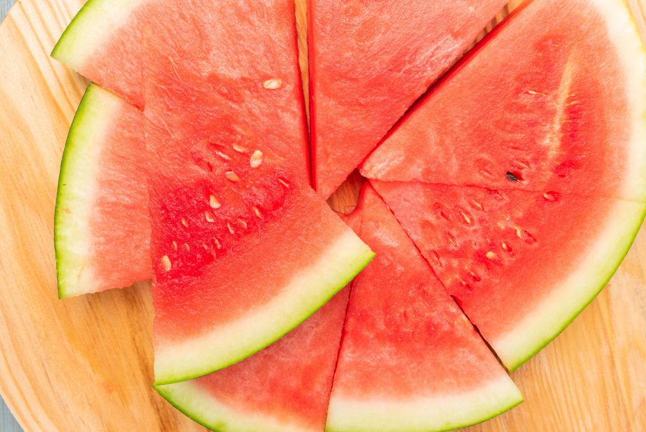 bigstock Composition Of Ripe Watermelon 460479481