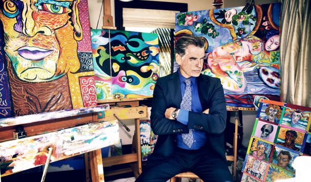 Pierce Brosnan, actor a tiempo completo y pintor a jornada parcial