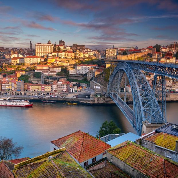 Río Duero a su paso por Oporto