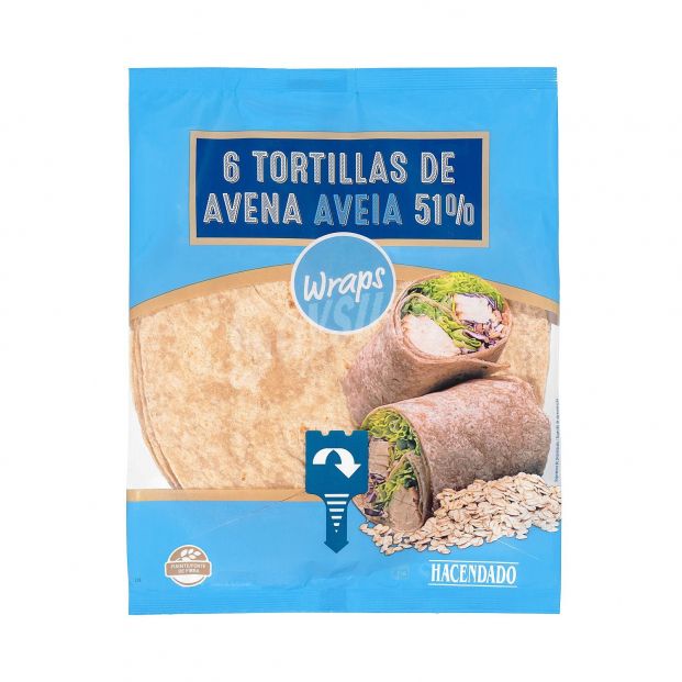 tortillas de avena