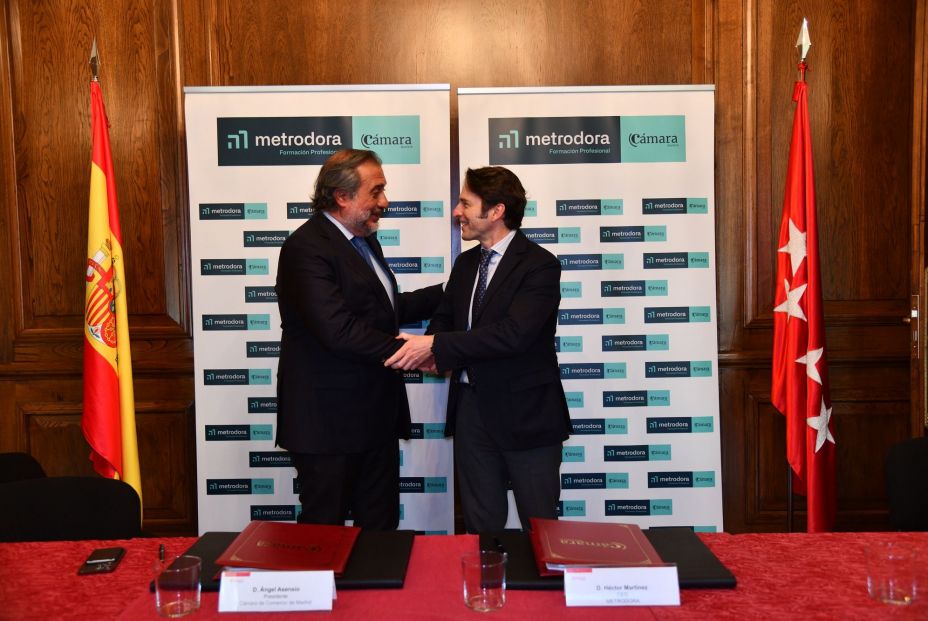 Metrodora y Cámara de Comercio de Madrid acuerdan impartir Formación Profesional sanitaria