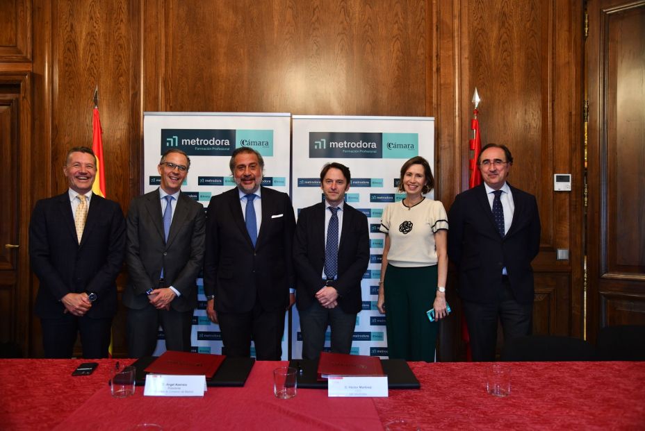 Metrodora y Cámara de Comercio de Madrid acuerdan impartir Formación Profesional sanitaria