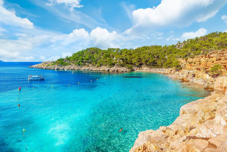 Cala Saladeta, Ibiza (Islas Baleares)