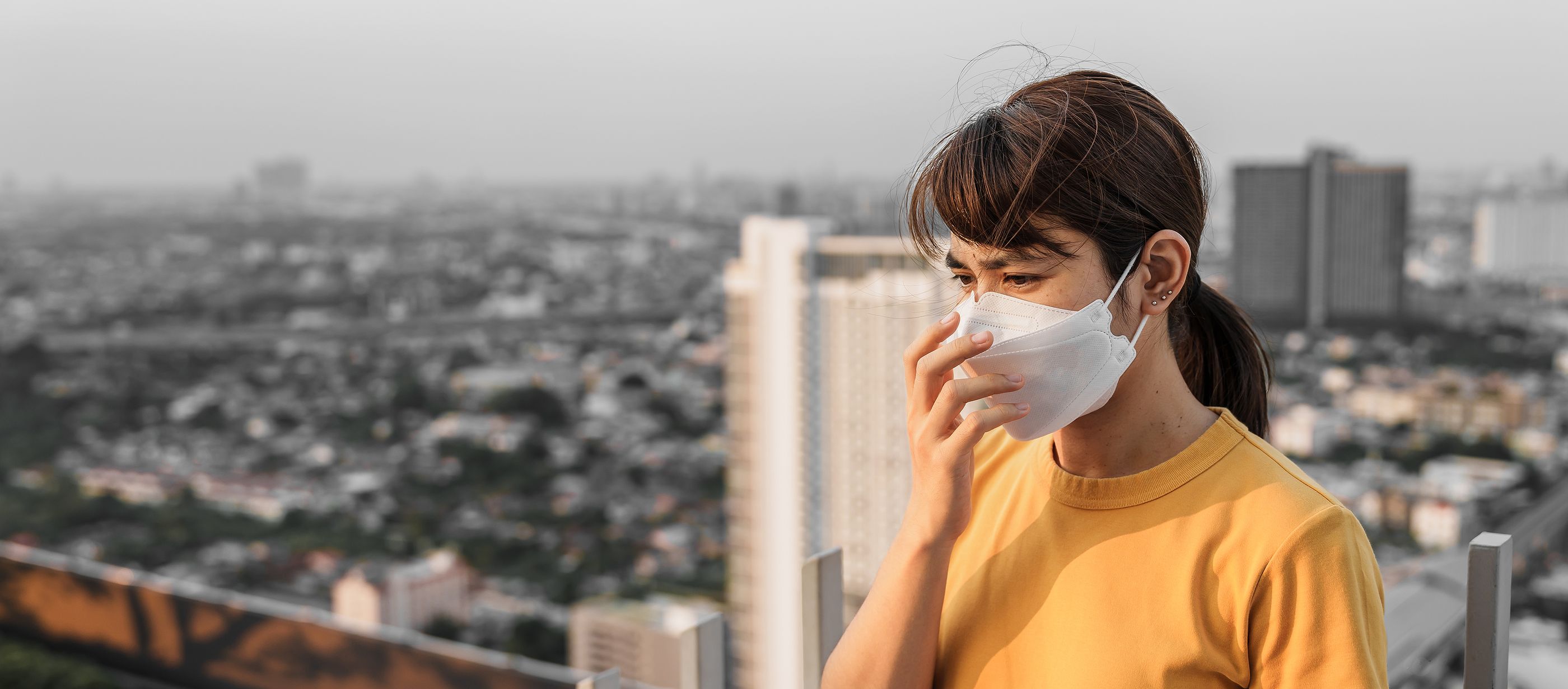 La contaminación, nuevo factor de riesgo para sufrir un covid grave