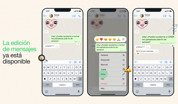 Edit Messages On Whatsapp