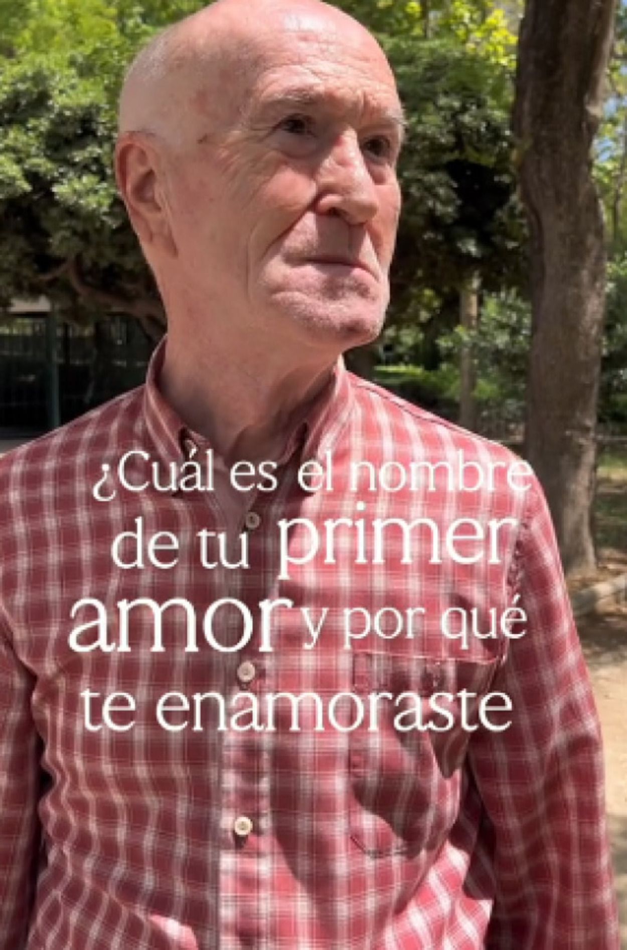 La emotiva respuesta de un hombre cuando le preguntan por su primer amor: "Es mi razón de vivir"