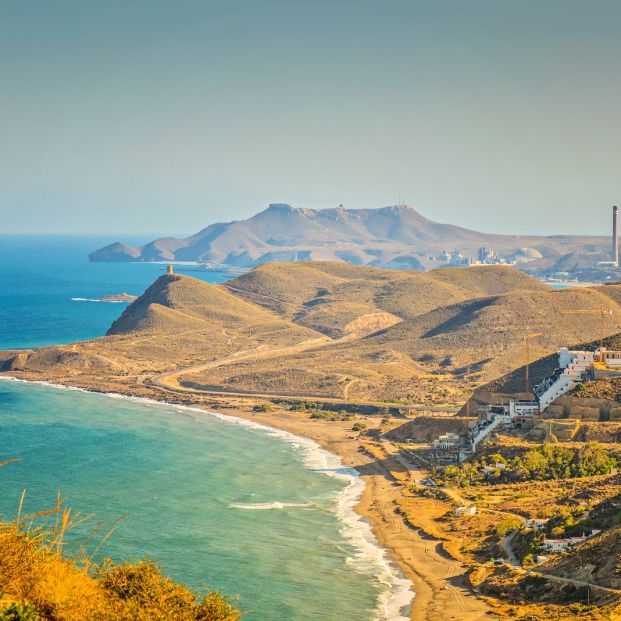 Playa y montaña en la provincia de Almería