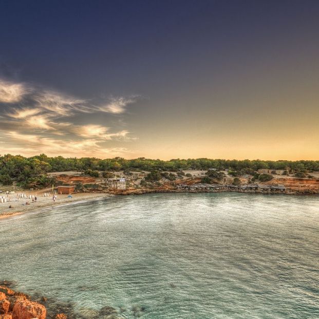 Cala Saon en Formentera