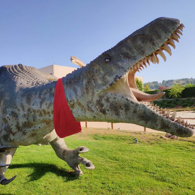 Dinosaurio en Dinopolis Teruel