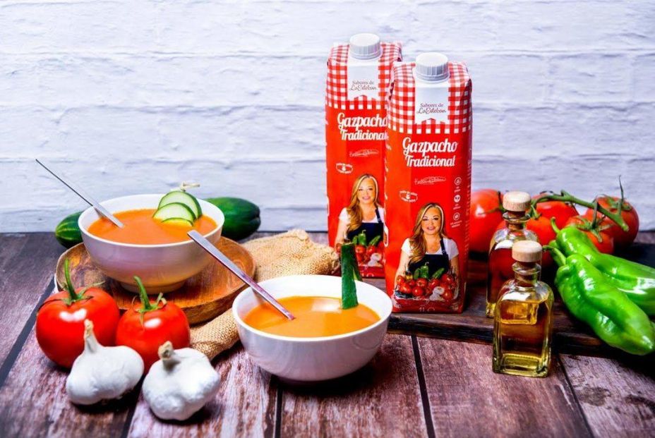 Belén Esteban lanza una propuesta más económica del Gazpacho Tradicional de 'Sabores de la Esteban' 