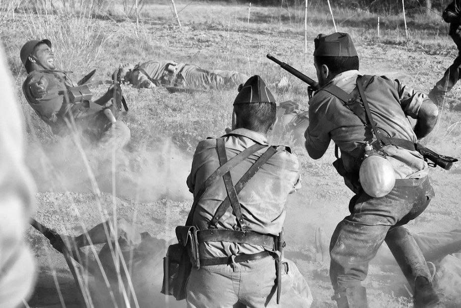 Abatido en combate en la Guerra Civil Abatido en combate en la Guerra Civil