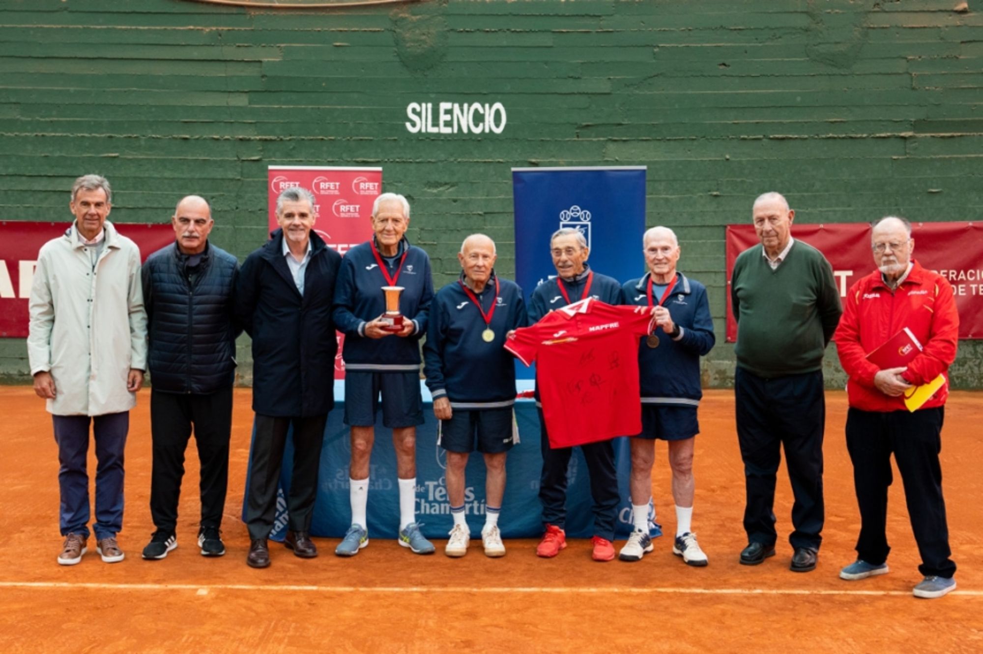 Raquetas con solera: Madrid acoge el Campeonato de España de tenis para mayores de 85 años. Foto: Real Federación Española de Tenis